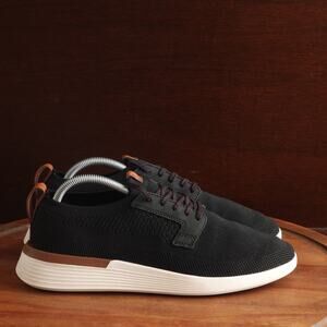 Wolf & Shepherd Shoes Mens Size 9 BLK SwiftKnit Derby Casual Knit Modern Sneaker